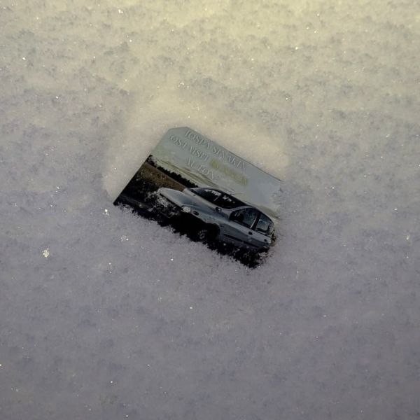 Fiat Multipla Jääskrapa