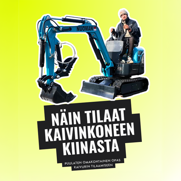 Minikaivurin osto-opas